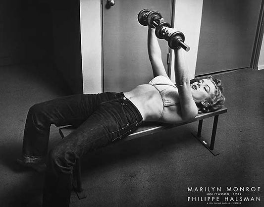 Marilyn Monroe with Weights