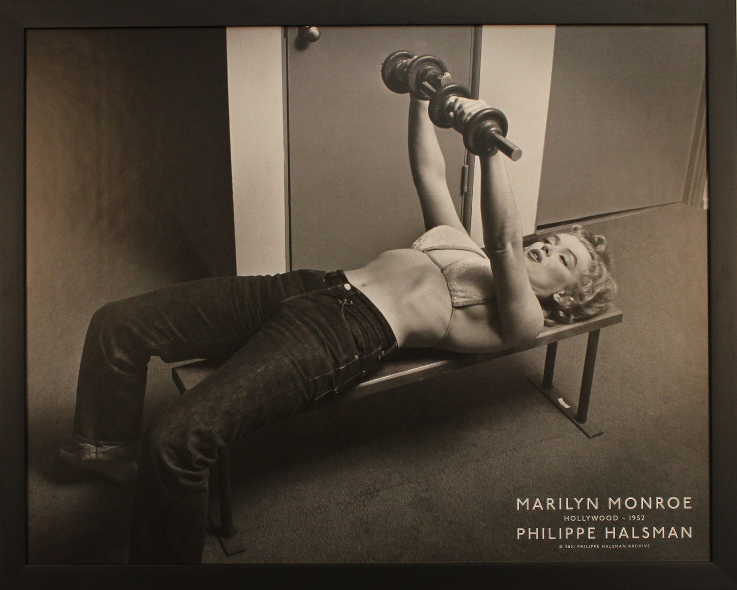 Marilyn Monroe with Weights